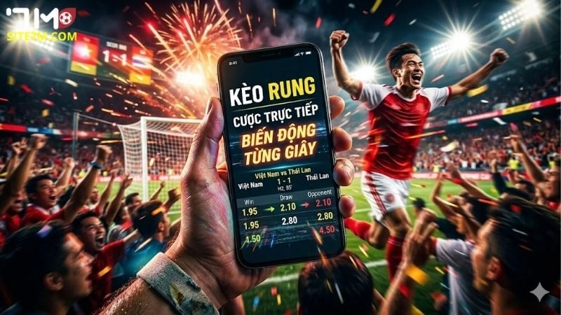 Kèo rung trong bóng đá là gì? Cách chơi live bet cực chuẩn xác